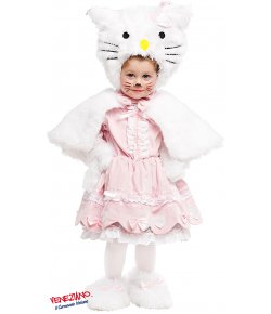 Costume di carnevale PICCOLA GATTINA LUSSO